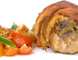 Coxas Recheadas Com Farofa de Pão